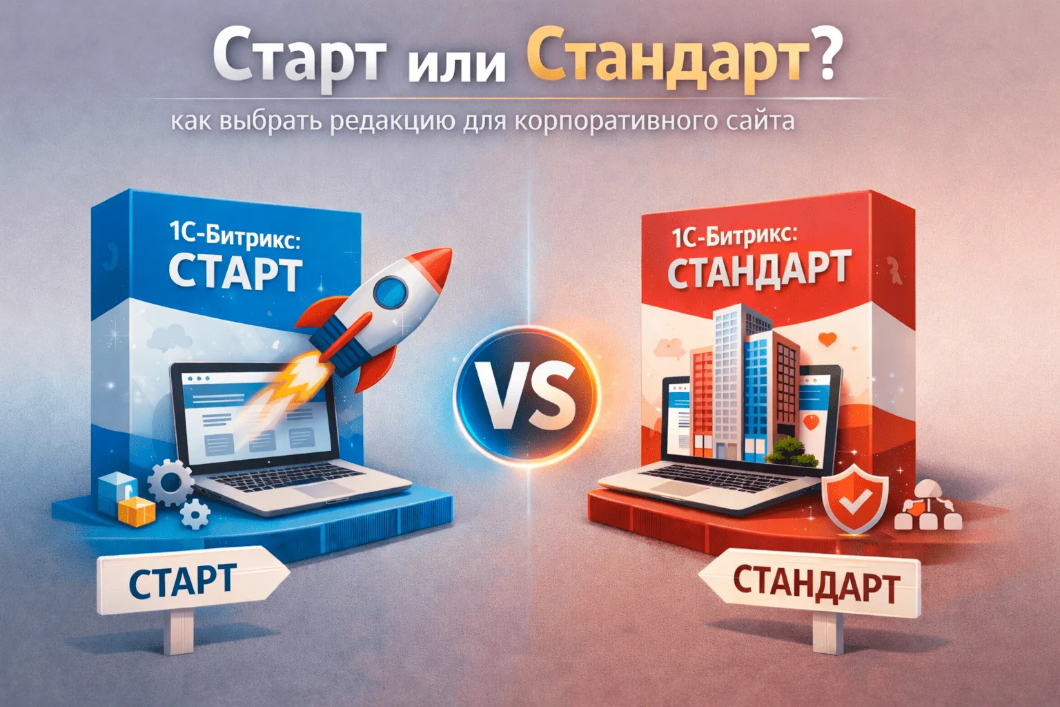 Старт или Стандарт: как выбрать редакцию для корпоративного сайта в Севастополе